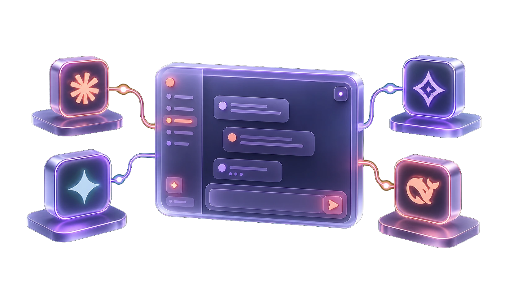 Every Major AI Model: Why settle for one? Getinto.chat brings GPT-5.2, Claude, Gemini, and DeepSeek into a single interface. Switch models instantly or let our smart router choose the best one for your task.